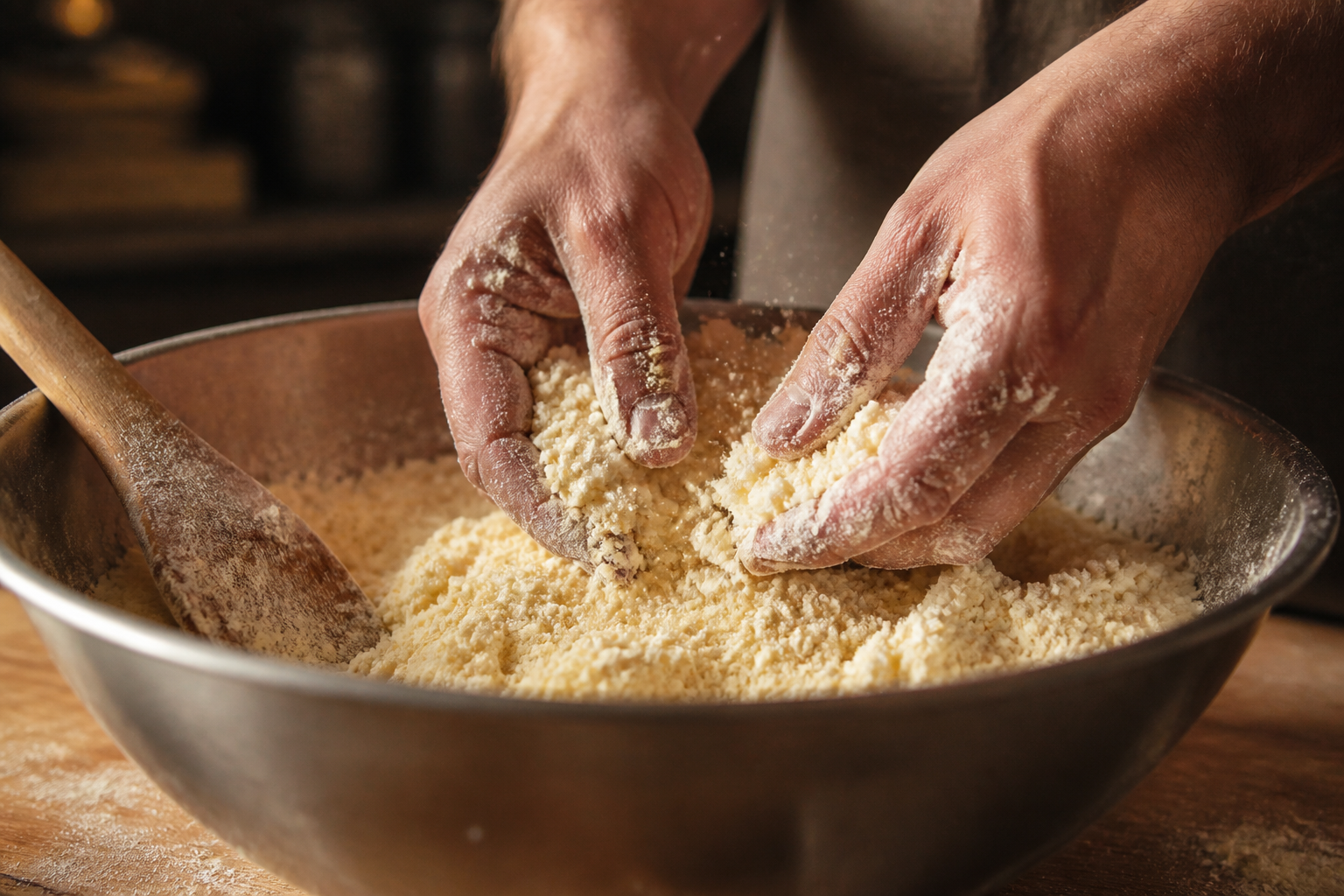 Mezclar los secos para preparar Aprende a preparar Tequeños Venezolanos: receta tradicional de Venezuela