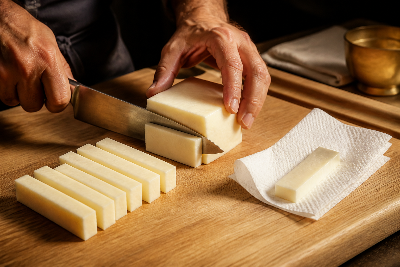 Preparar el queso para preparar Aprende a preparar Tequeños Venezolanos: receta tradicional de Venezuela