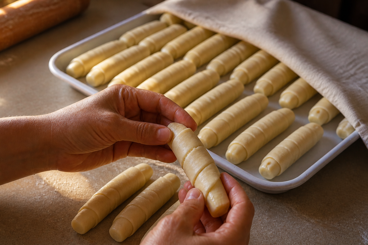 Sellar los tequeños para preparar Aprende a preparar Tequeños Venezolanos: receta tradicional de Venezuela