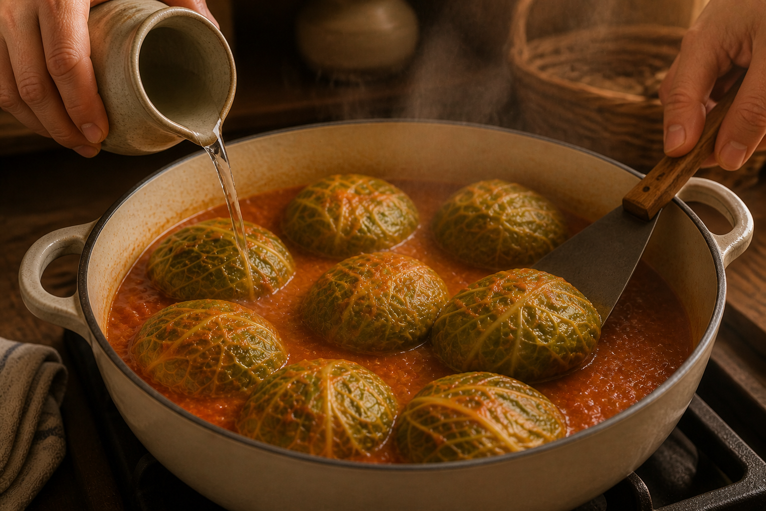 Revisar la cocción para preparar Cómo hacer Atadillo, una receta tradicional de Francia