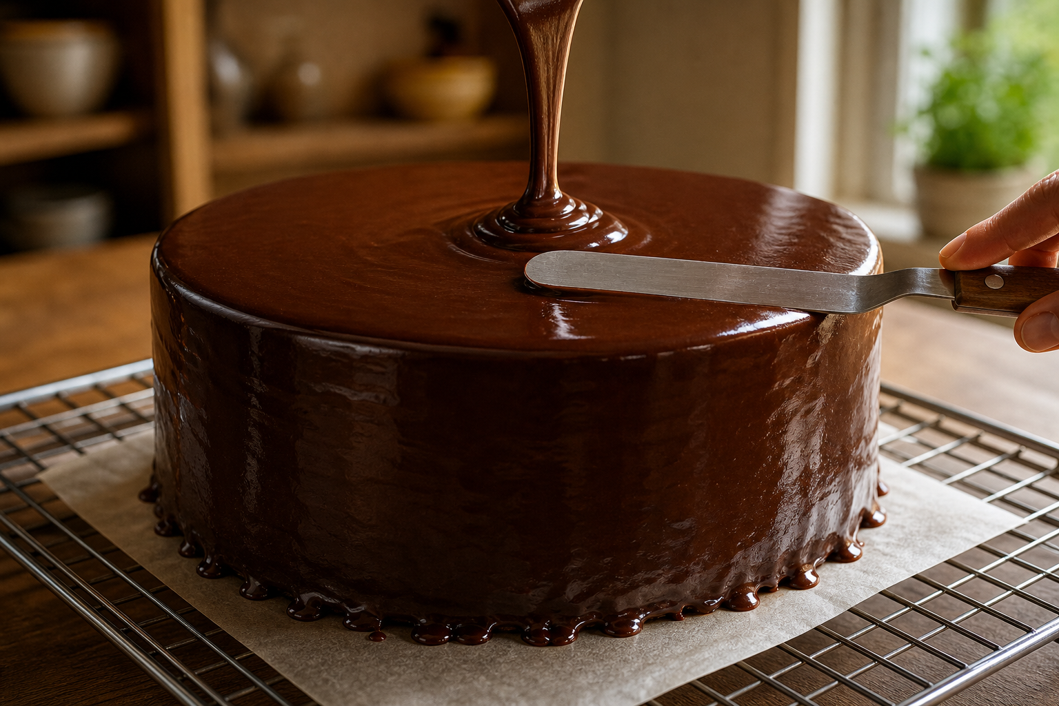 Cubrir el pastel para preparar How to Make Baumkuchen: Traditional German Layer Cake