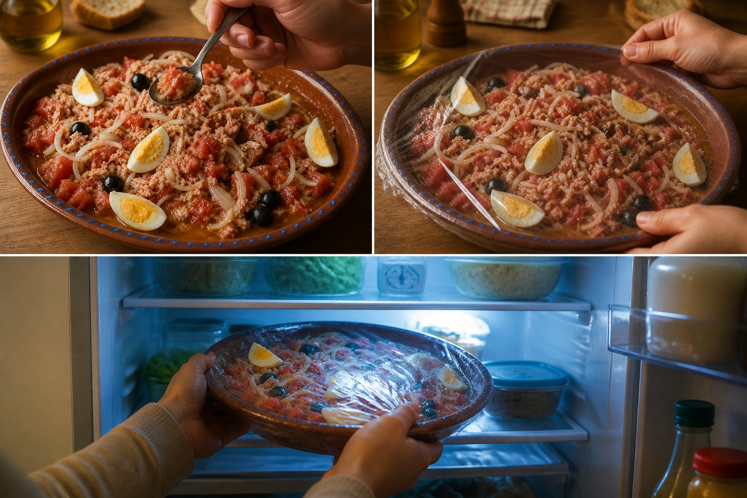 Dejar reposar para preparar Cómo hacer Moje, una receta tradicional de España