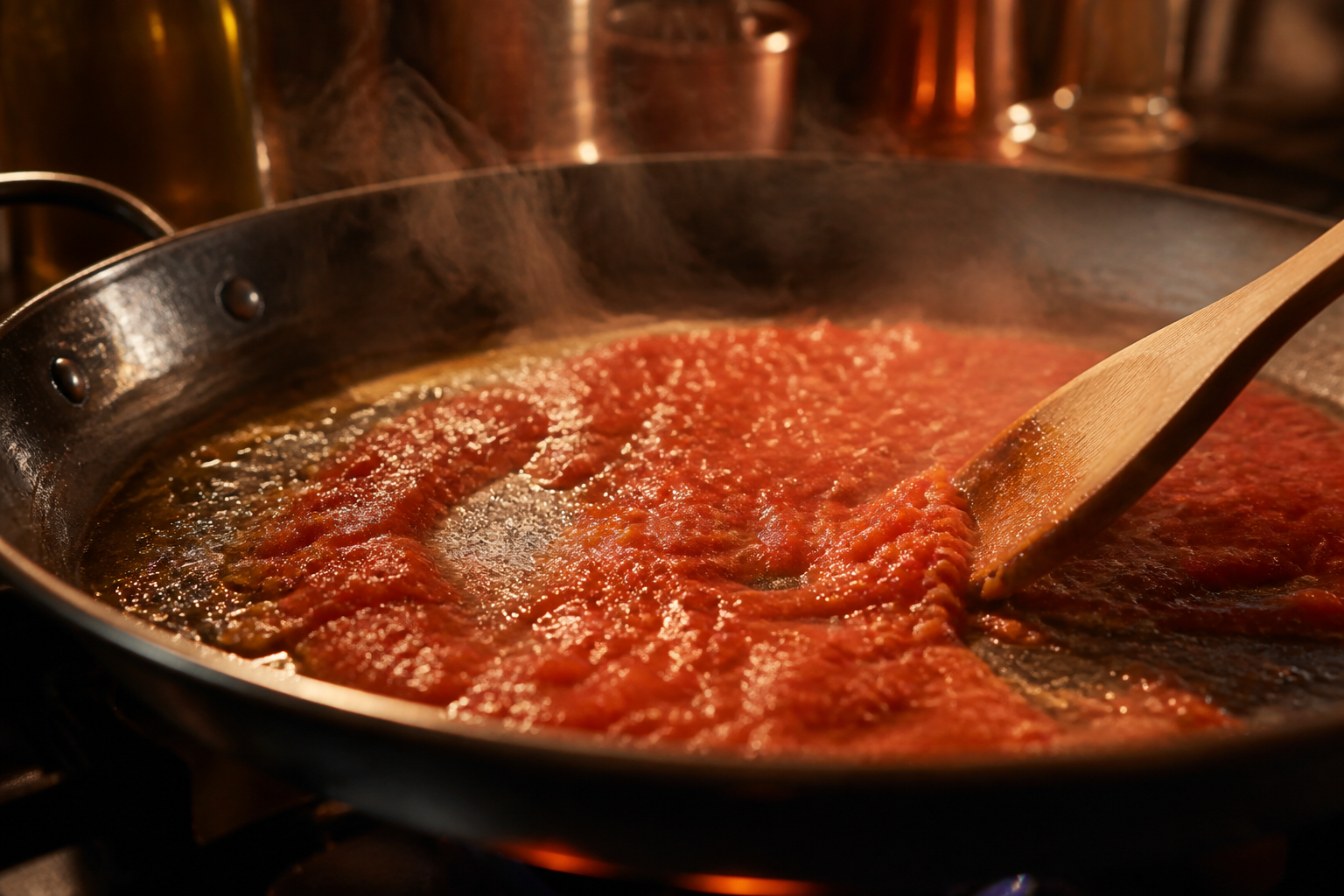 Preparar el sofrito para preparar Cómo hacer Rossejat, una receta tradicional de España
