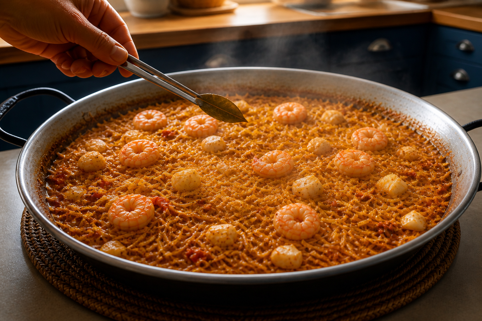 Reposar la preparación para preparar Cómo hacer Rossejat, una receta tradicional de España