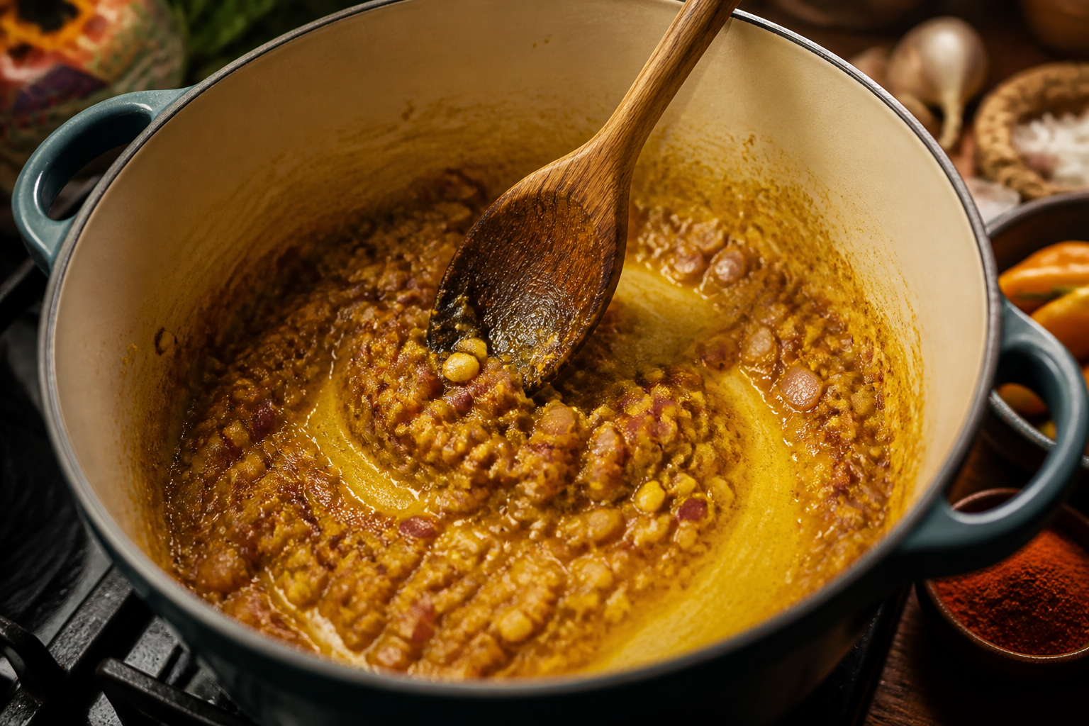 Preparar el aderezo para preparar Descubre cómo preparar Arroz con Pollo Peruano, receta típica de Perú