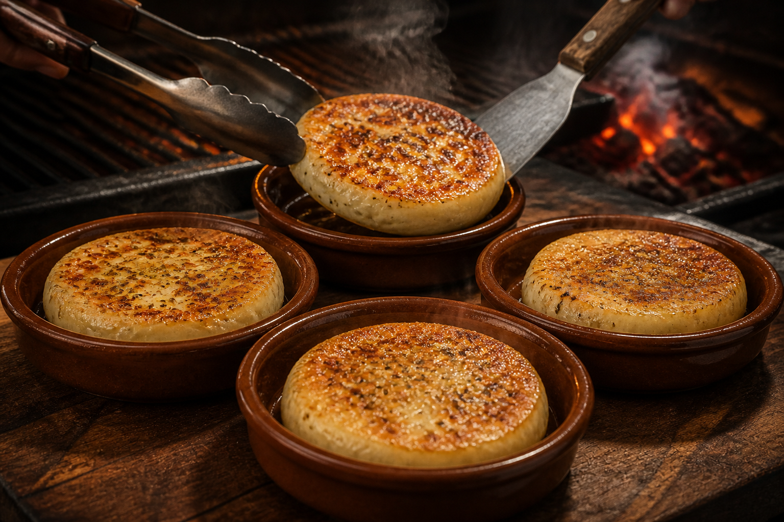 Servir inmediatamente para preparar Descubre cómo preparar Provoleta Argentina a la Parrilla, receta típica de Argentina