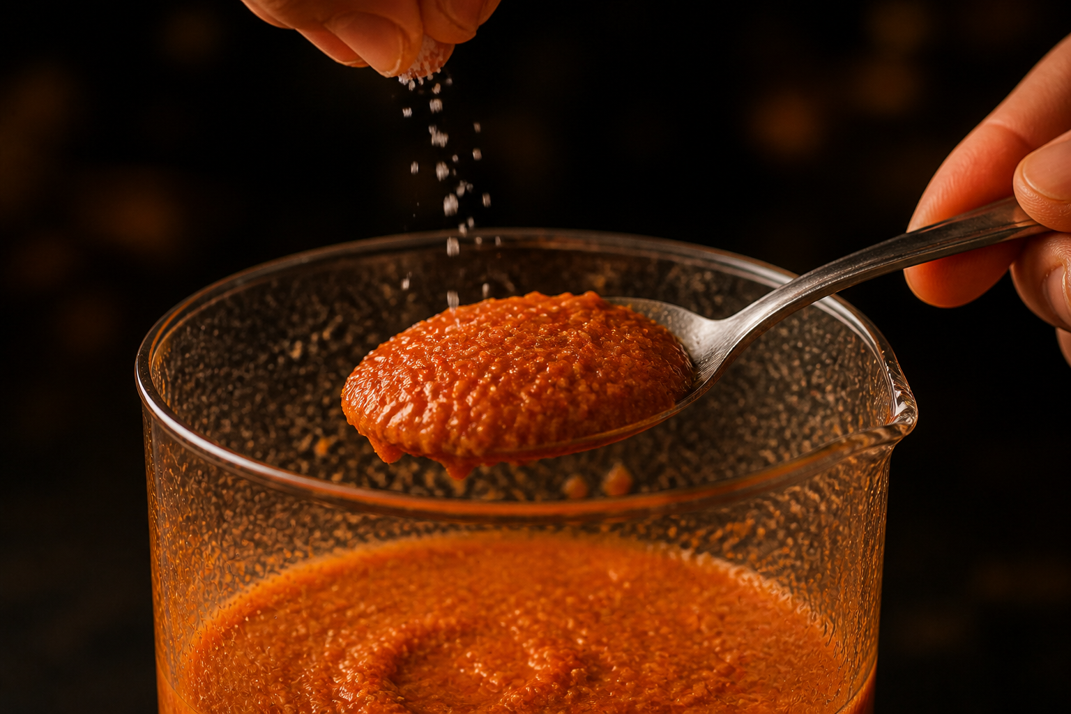 Ajustar el sabor para preparar Descubre cómo preparar Romesco de Tarragona, receta típica de España