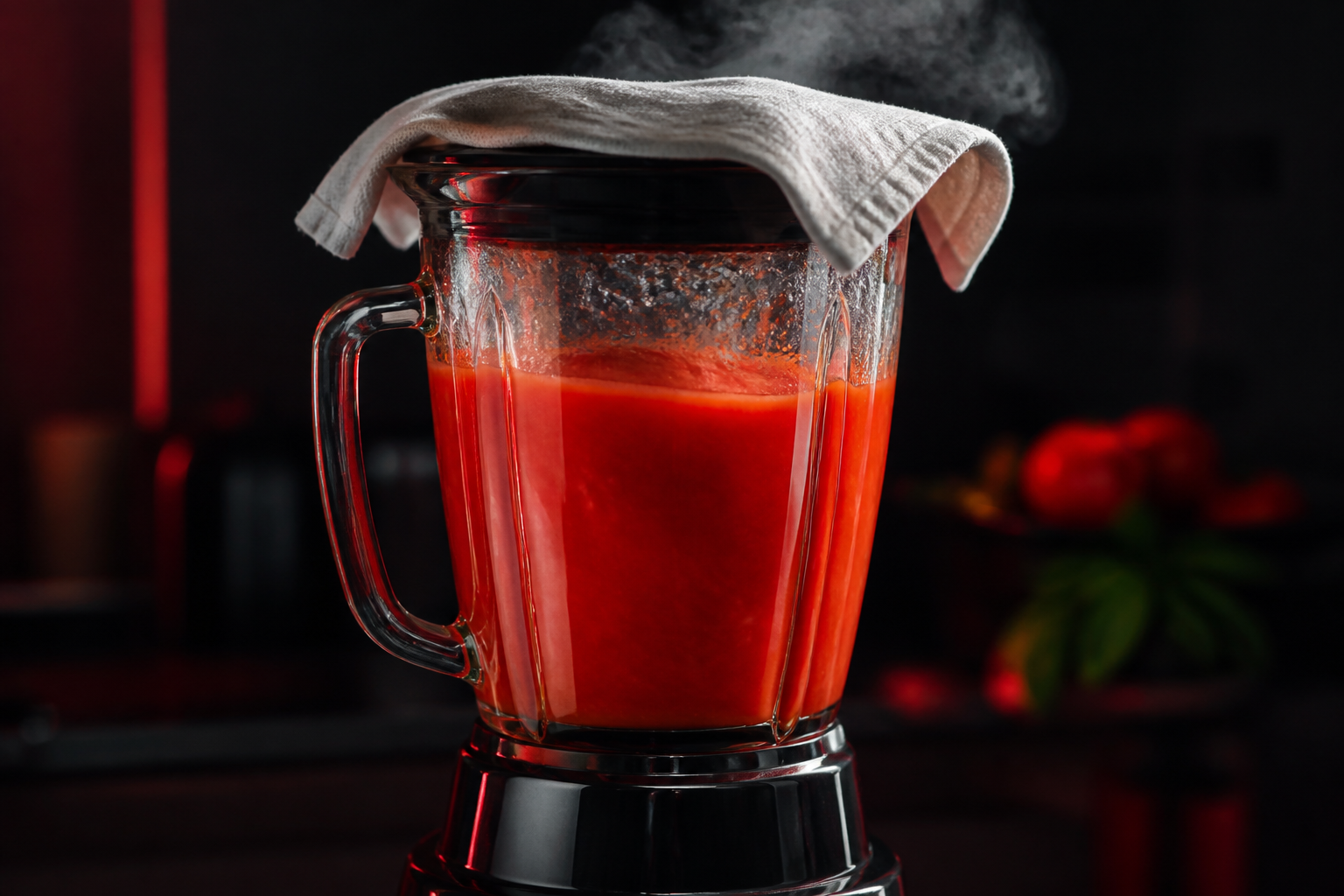 Licuar la salsa para preparar Descubre cómo preparar Sopa de Tortilla Mexicana, receta típica de México