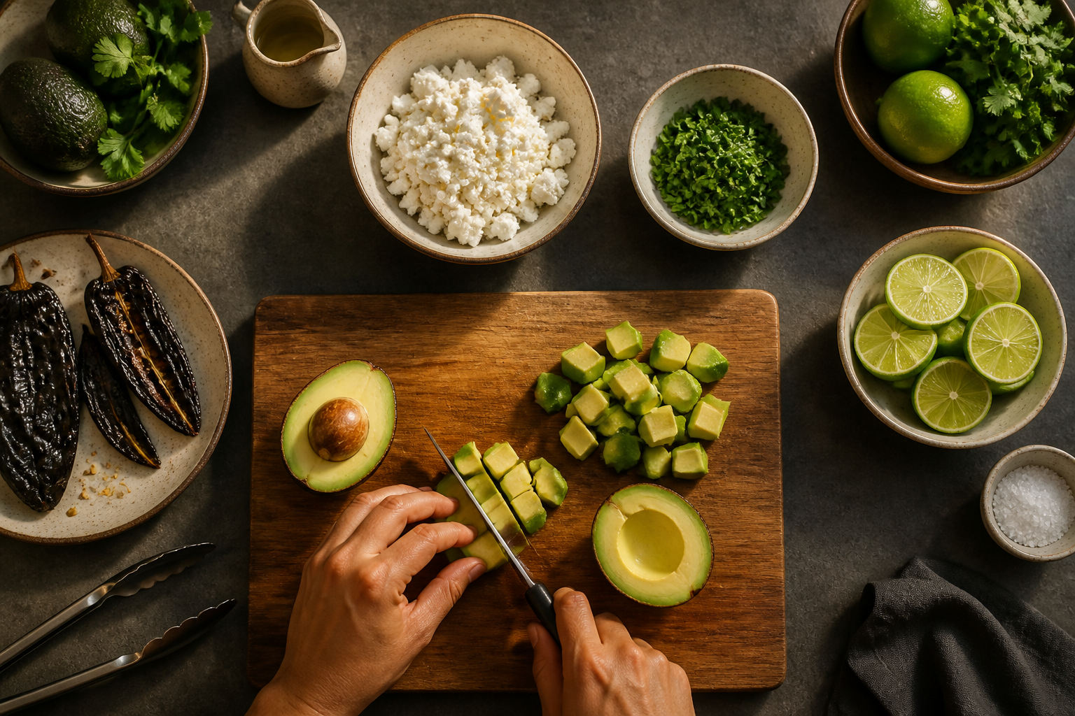 Preparar las guarniciones para preparar Descubre cómo preparar Sopa de Tortilla Mexicana, receta típica de México