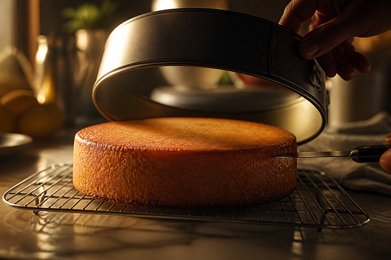 Desmoldar y enfriar para preparar Descubre cómo preparar Tarta De Santiago, receta típica de España