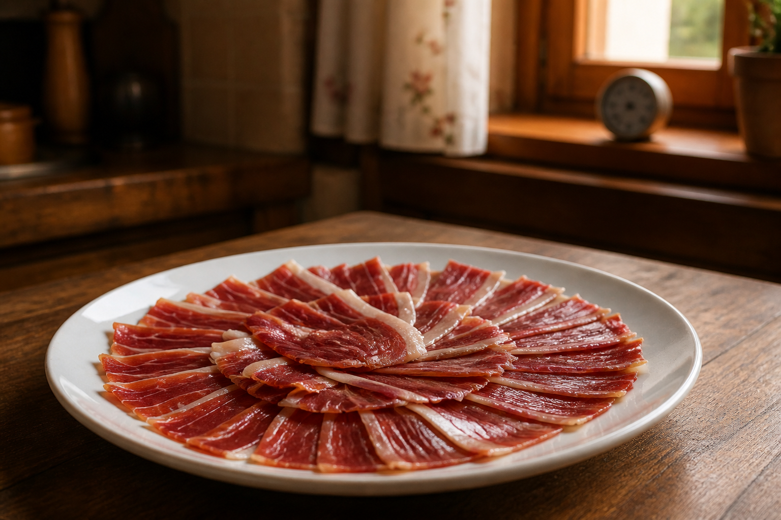 Atemperar el jamón para preparar Jamon Iberico: la auténtica receta de España