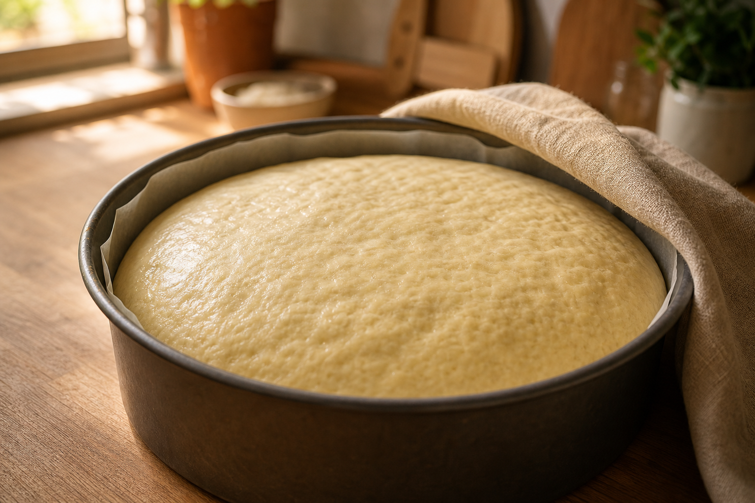 Dejar levar para preparar The Best German Bienenstich Cake