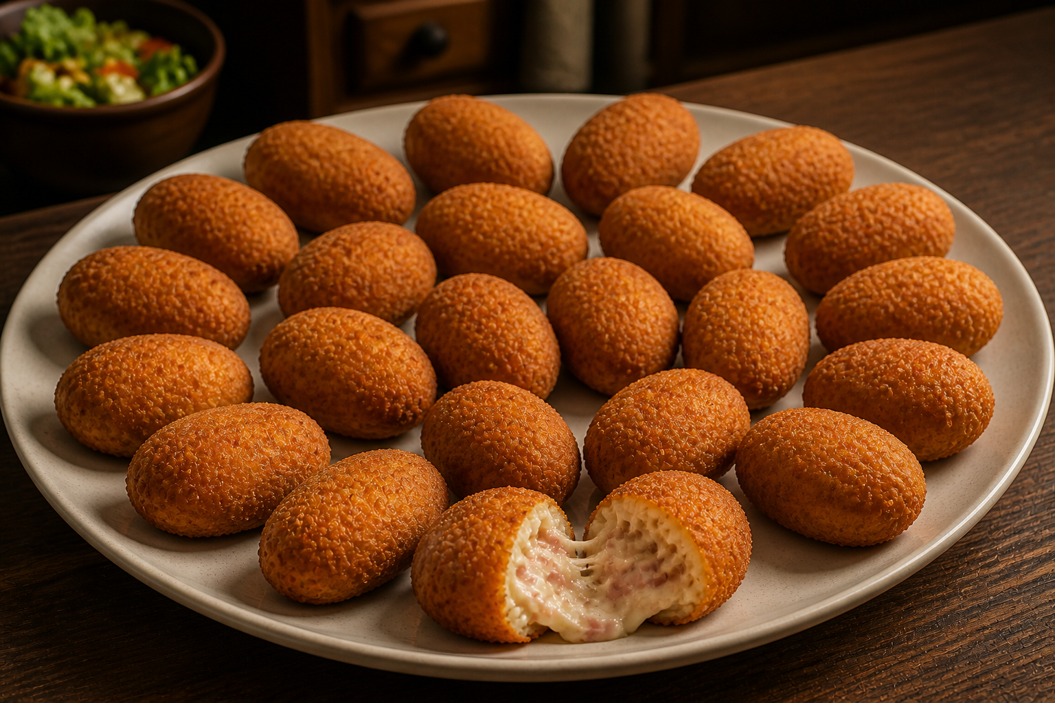 Servir las croquetas para preparar La mejor receta de Marisa Sánchez al estilo de España