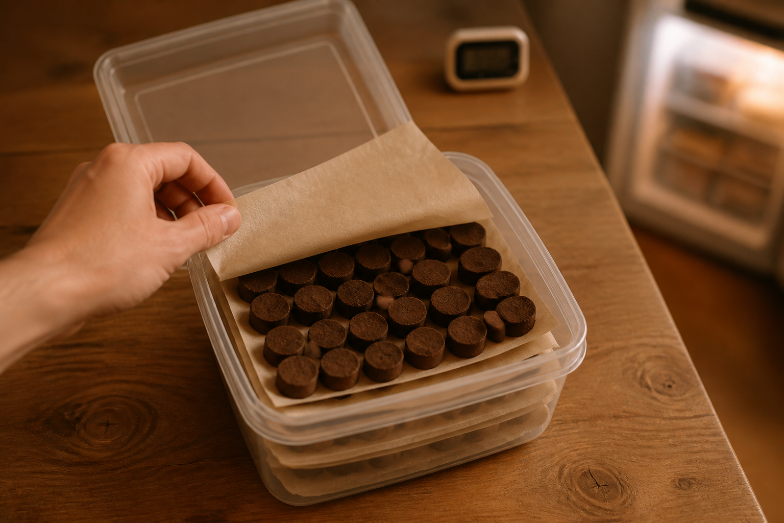 Conservar correctamente para preparar La mejor receta de Pastillas Juanola al estilo de España